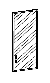 СПРИНТ LUX Алюмин.рамочные двери с мат. стеклом на 3 секции (лев.)
